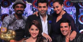 Holiday team with Jhalak's judges - Selfie